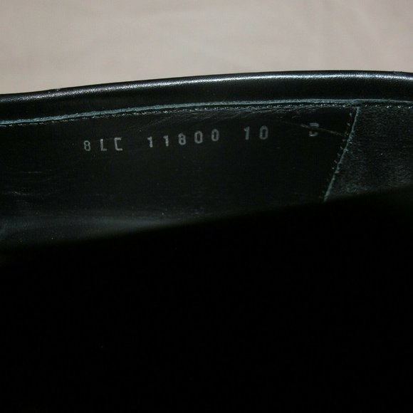 Salvatore Ferragamo Black Leather Gancini Bit Loafers 10D